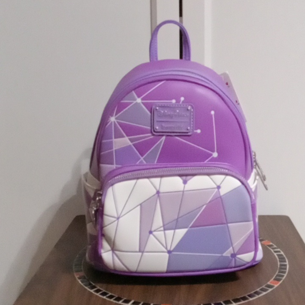 Disney Parks Purple Wall Loungefly Backpack